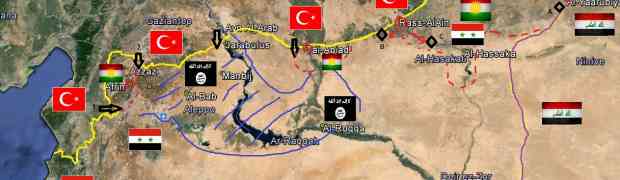 A mobilização curda no norte da Síria