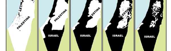 Pouca Palestina resta. Pouco a pouco, Israel está apagando-a do mapa