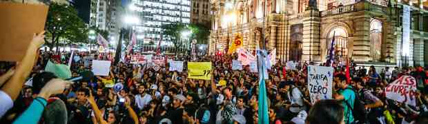 Manifestações no Brasil têm seu contexto global