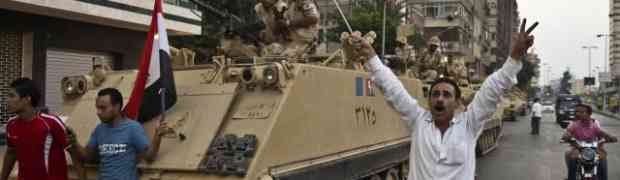 Postura do Exército no Egito não foi golpe. 