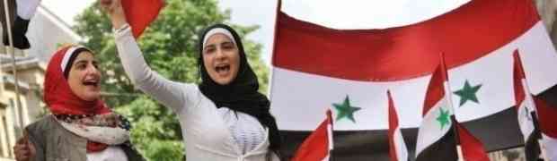 As mulheres sírias, pela Paz e Soberania do país